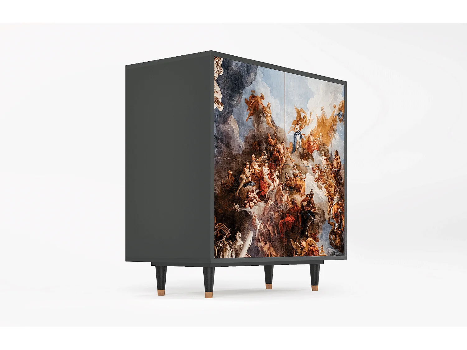 Buffet - 94x96x48 cm - BS3 - Versailles, Anthracite