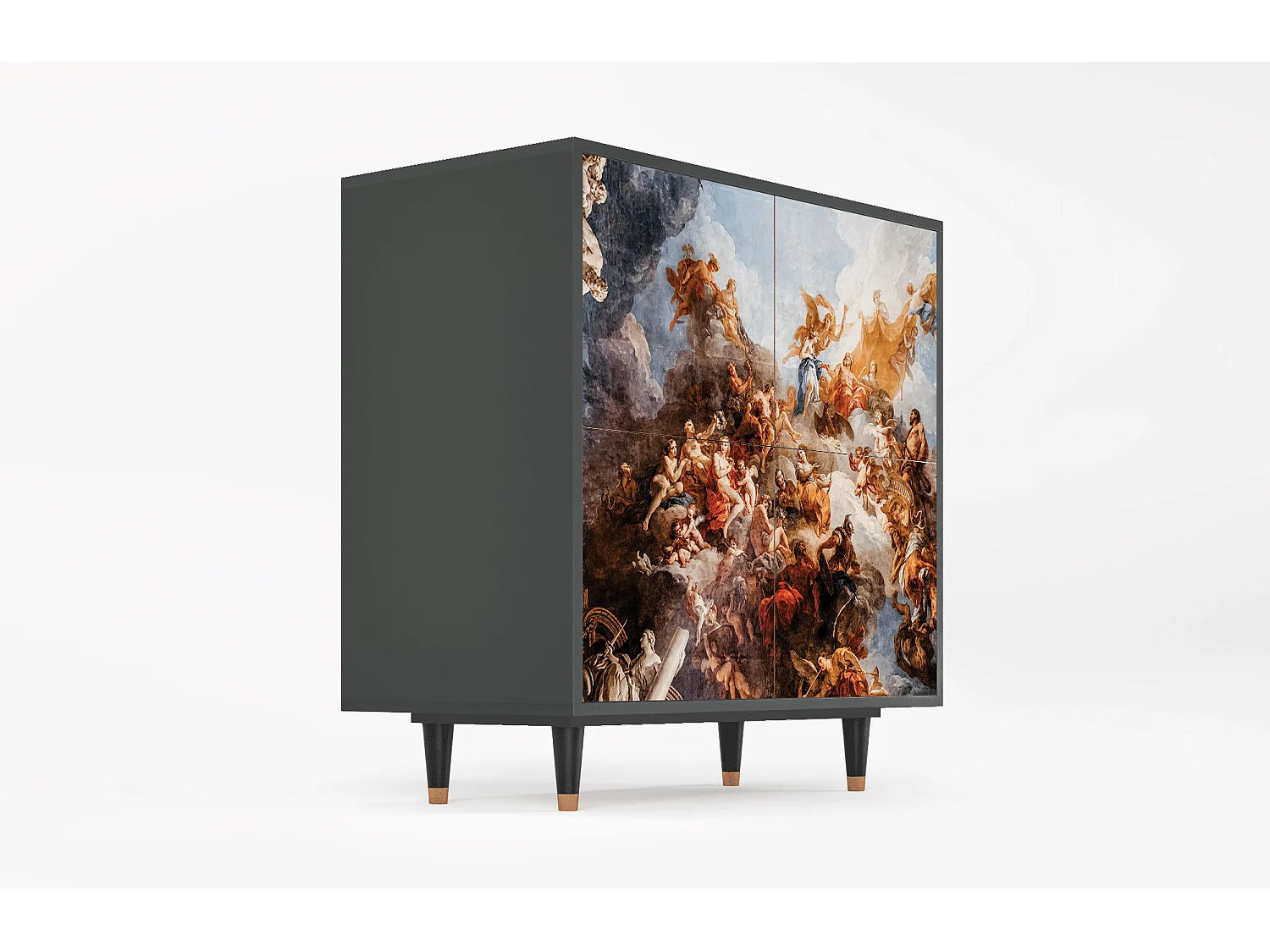 Buffet - 94x96x48 cm - BS3 - Versailles, Anthracite