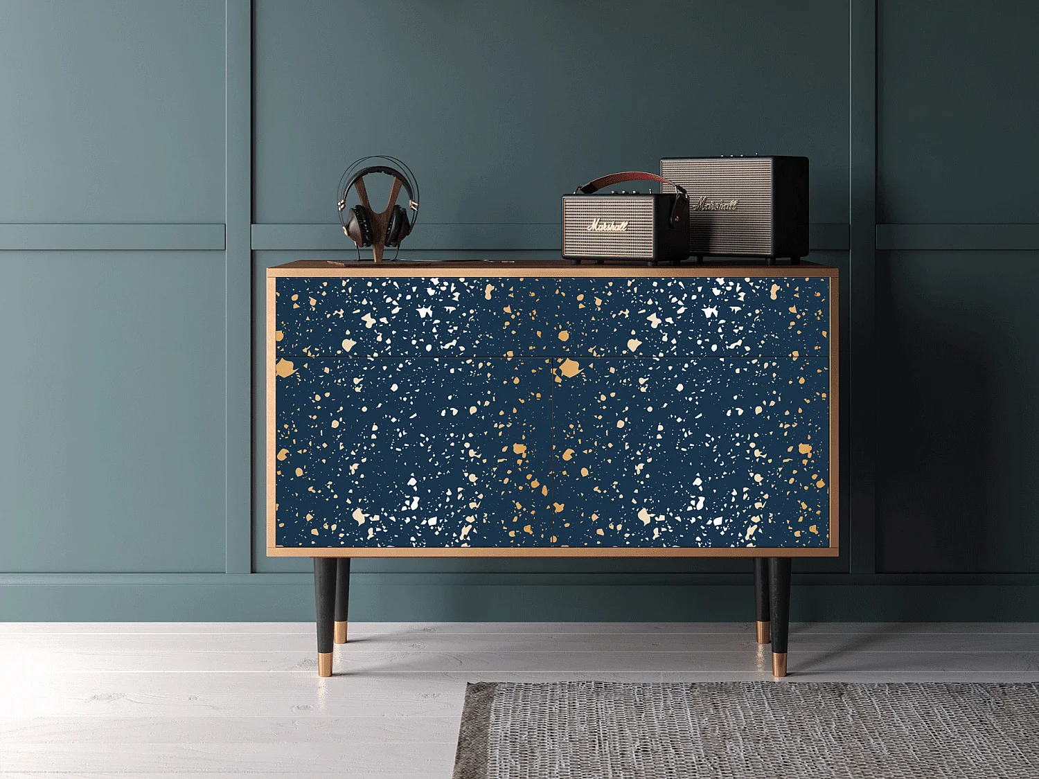Buffet - 115x85x48 cm - BS4 - Starfall, Noyer