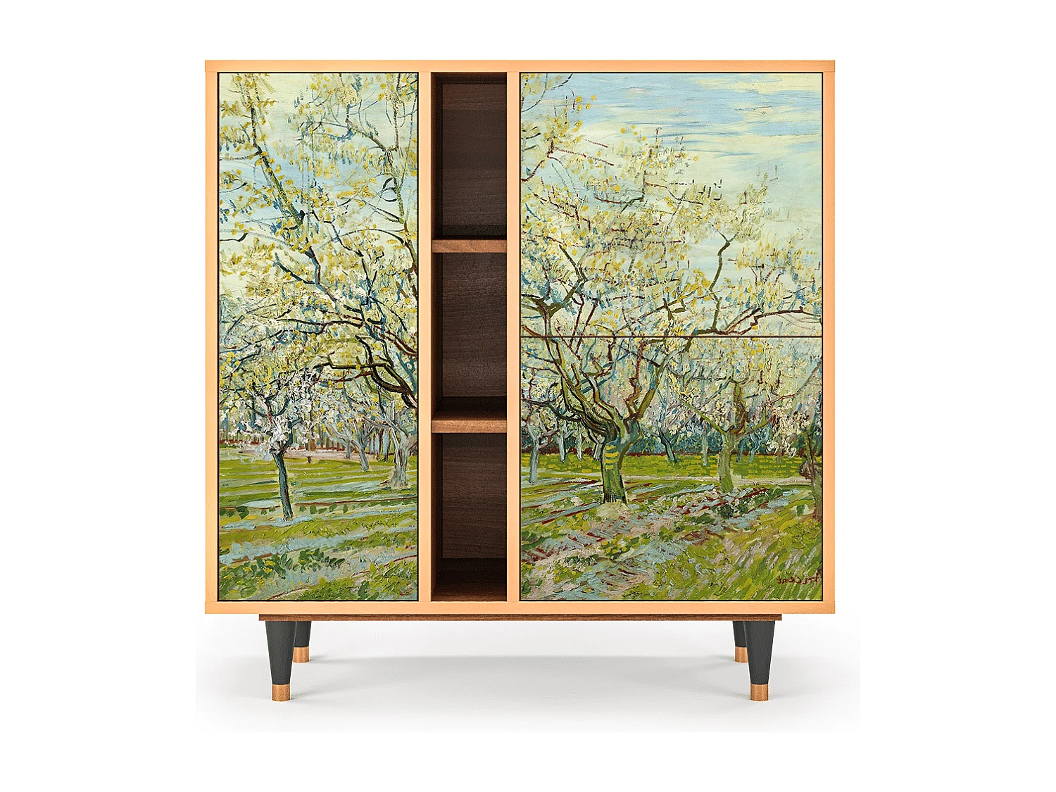 Sideboard - 94х96х41 cm - BS5 - The Weiß Orchard, Walnuss