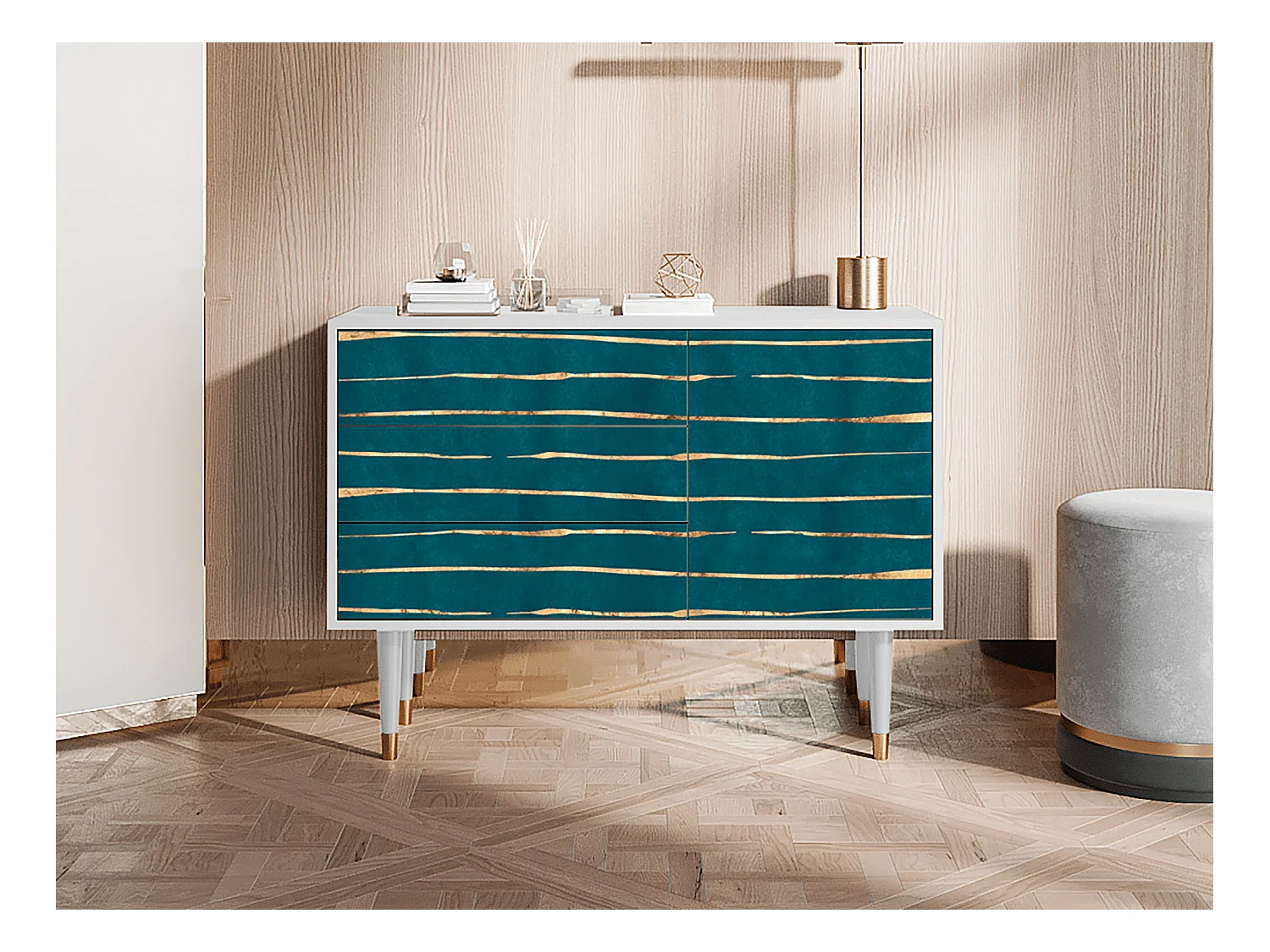 Credenza - 115х84х41 cm - S3 - Ocean Drive, Bianco