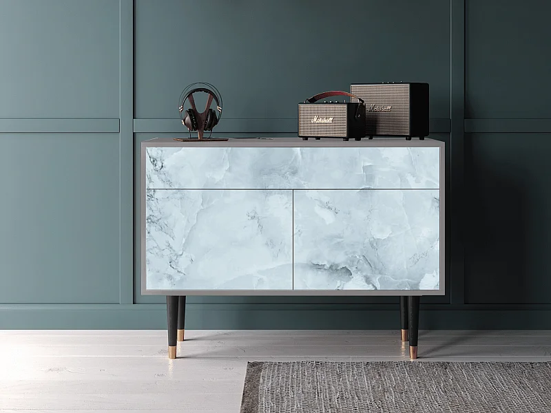 Sideboard - 115x85x48 cm - BS4 - Glacial Colour, Grau