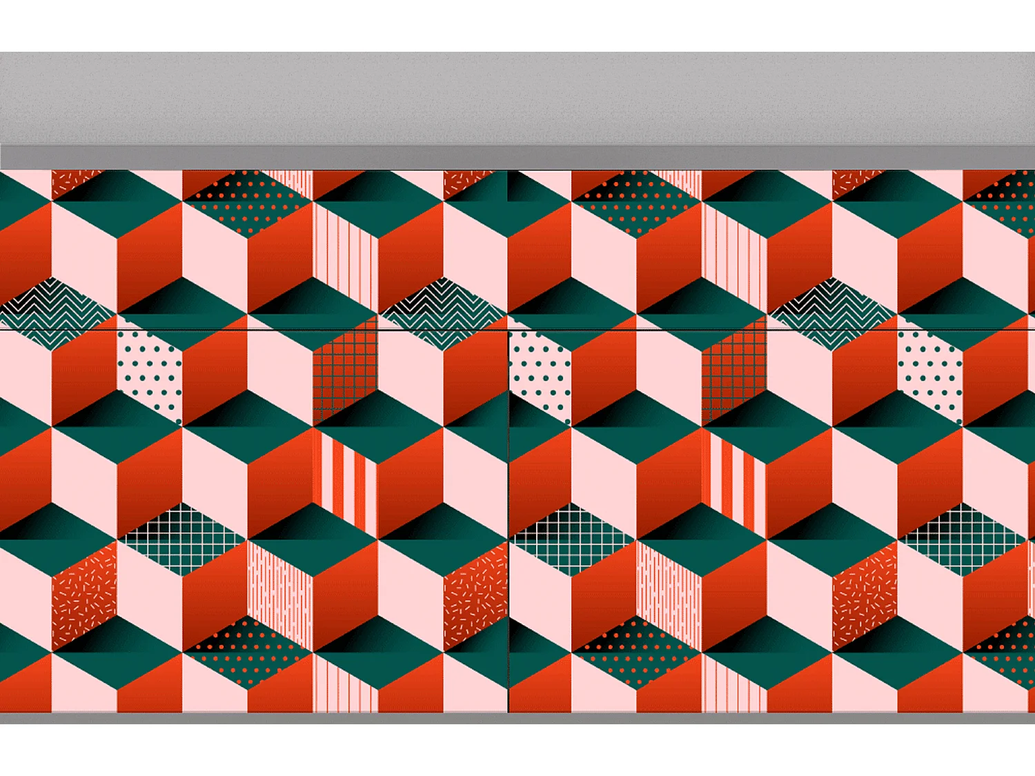 Buffet - 115x85x48 cm - BS4 - Pepsi-Cola, Gris