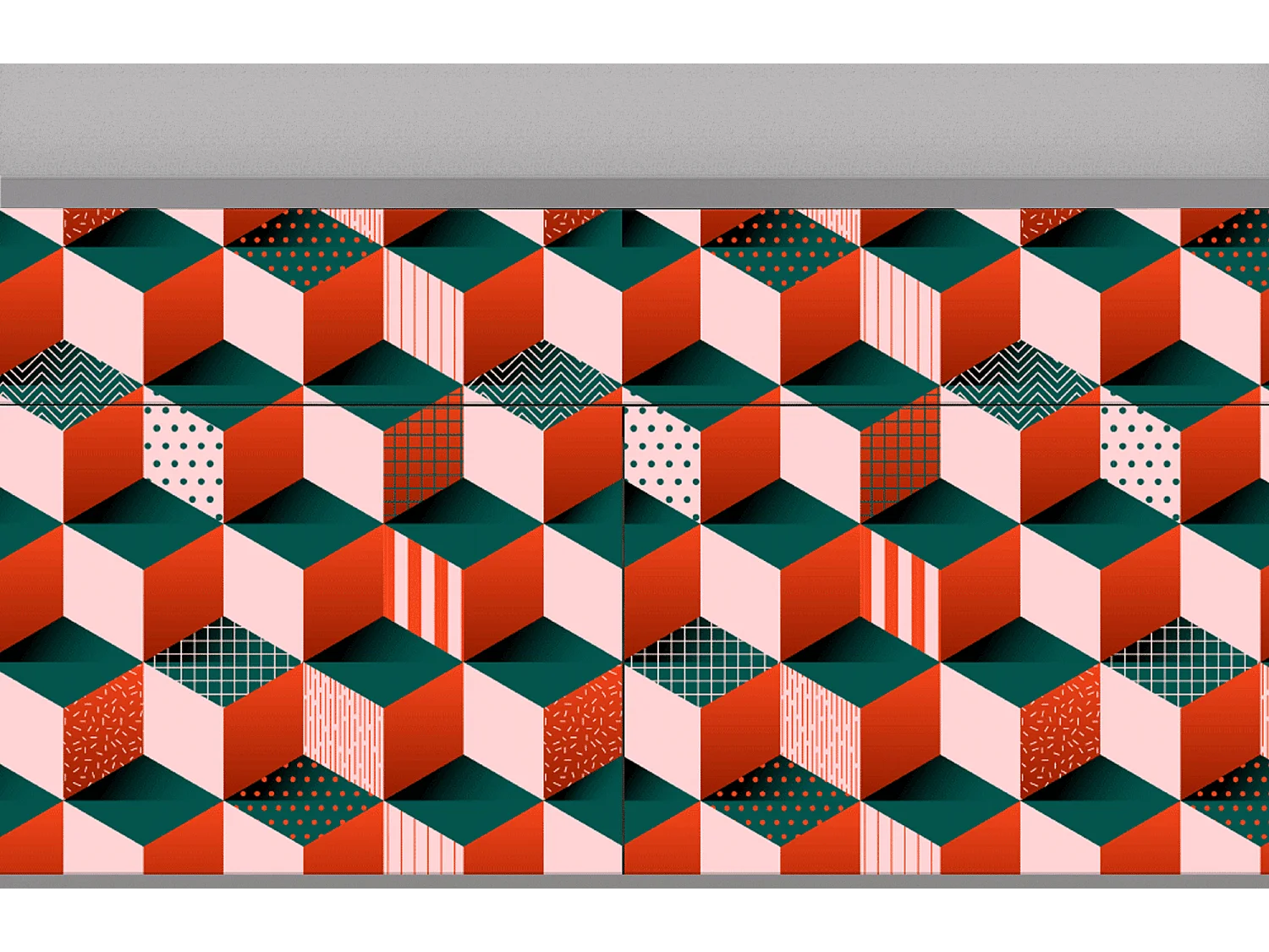 Buffet - 115x85x48 cm - BS4 - Pepsi-Cola, Gris