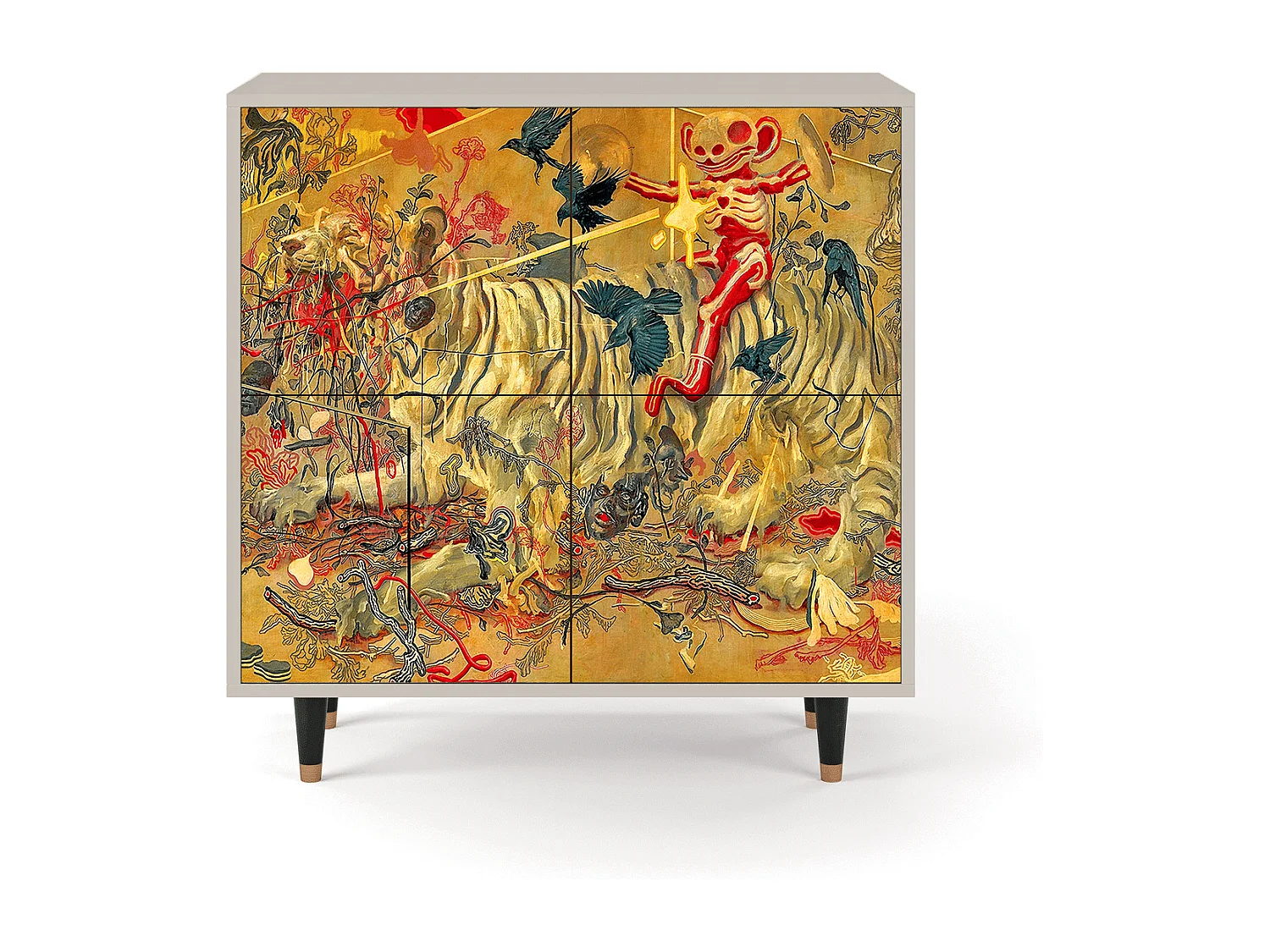 Buffet - 94x96x48 cm - BS3 - Blood by James Jean, Sable