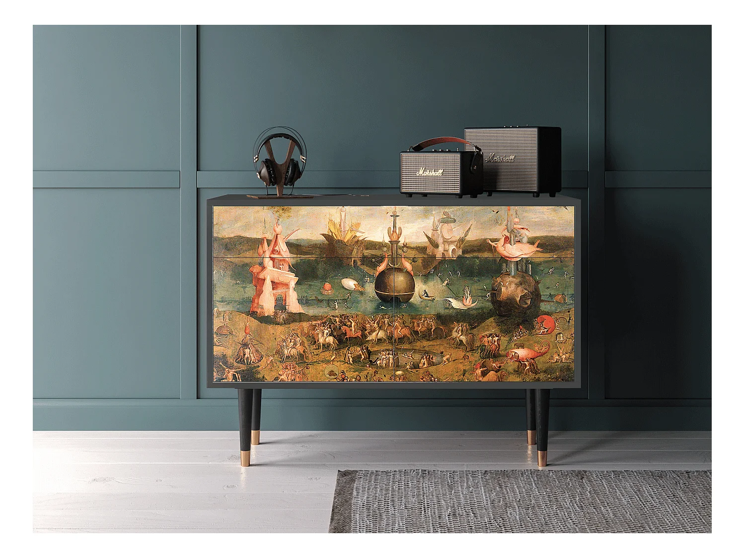 Buffet - 115x85x48 cm - BS4 - Garden of Delights , Anthracite
