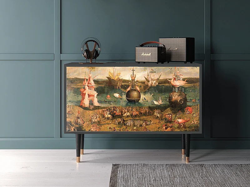 Sideboard - 115x85x48 cm - BS4 - Garden of Delights , Anthrazit