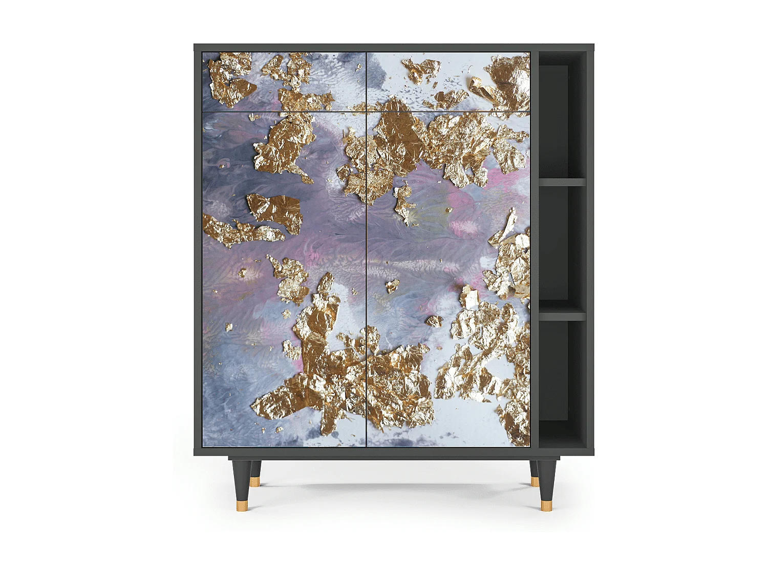 Aparador - 96х110х41 cm - BS6 - Planet Earth, Antracite