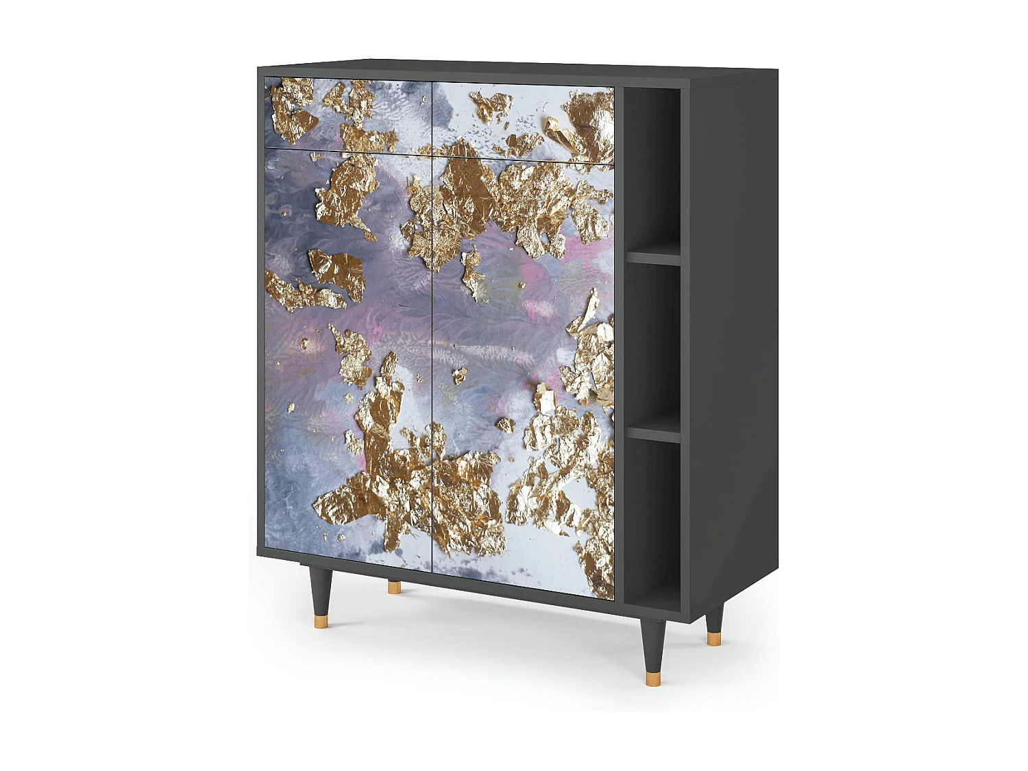 Aparador - 96х110х41 cm - BS6 - Planet Earth, Antracite