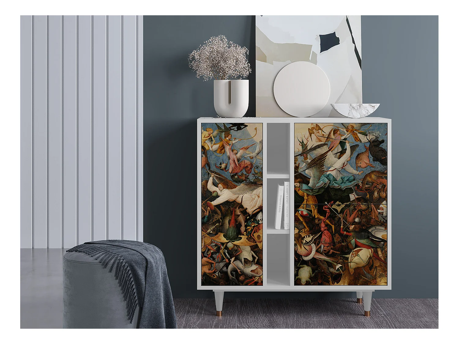 Buffet - 94х96х41 cm - BS5 - The Fall, Blanc