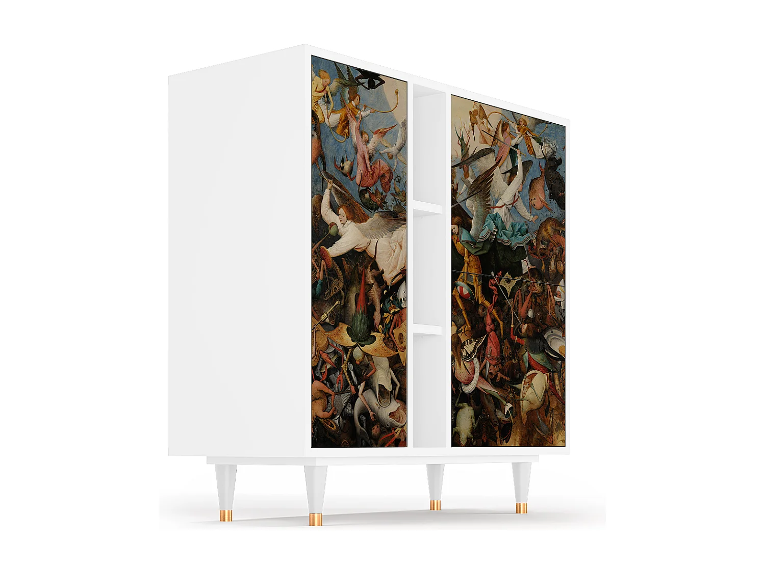 Buffet - 94х96х41 cm - BS5 - The Fall, Blanc