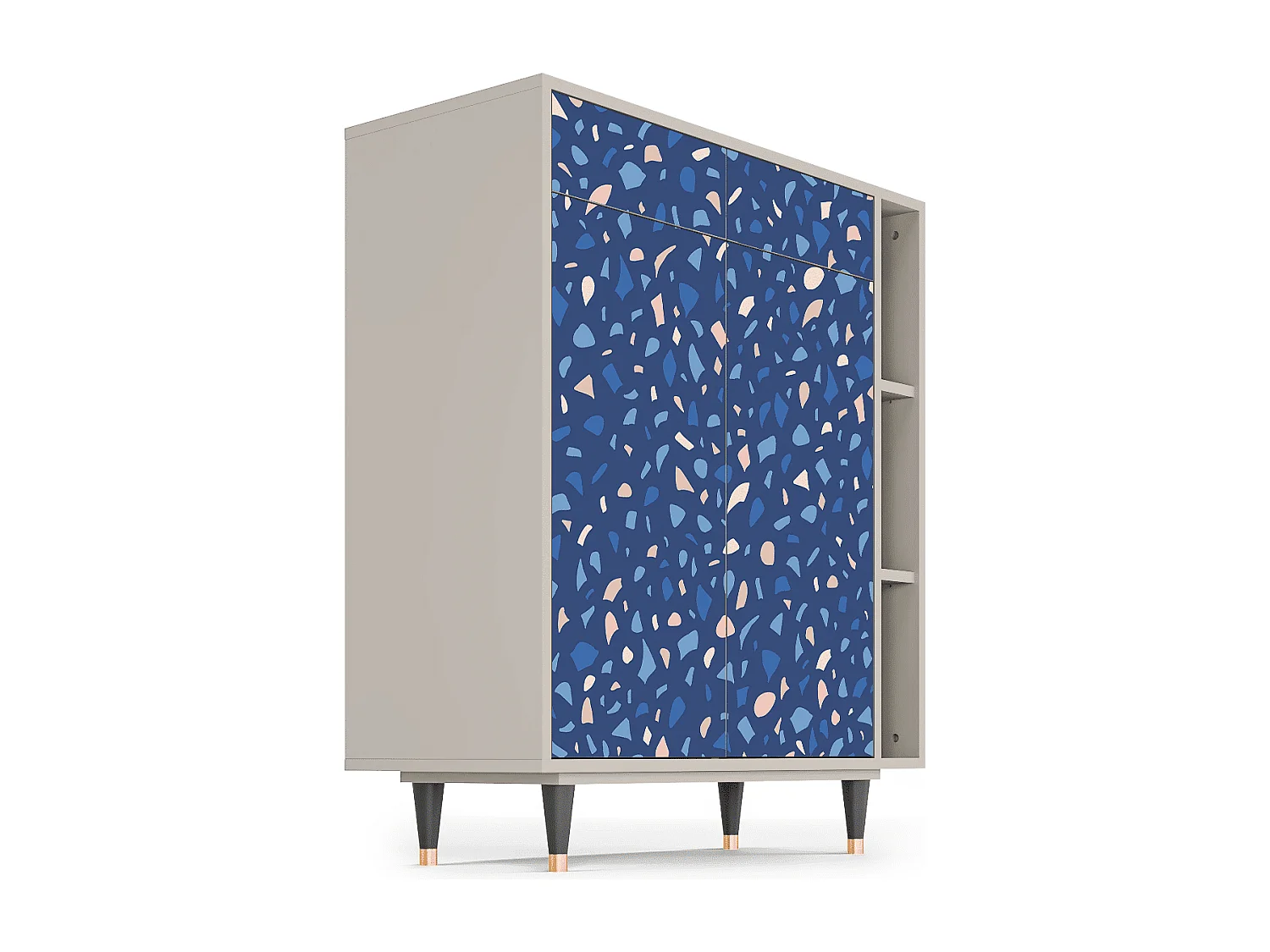 Aparador - 96х110х41 cm - BS6 - Soap Whirpool, Areia