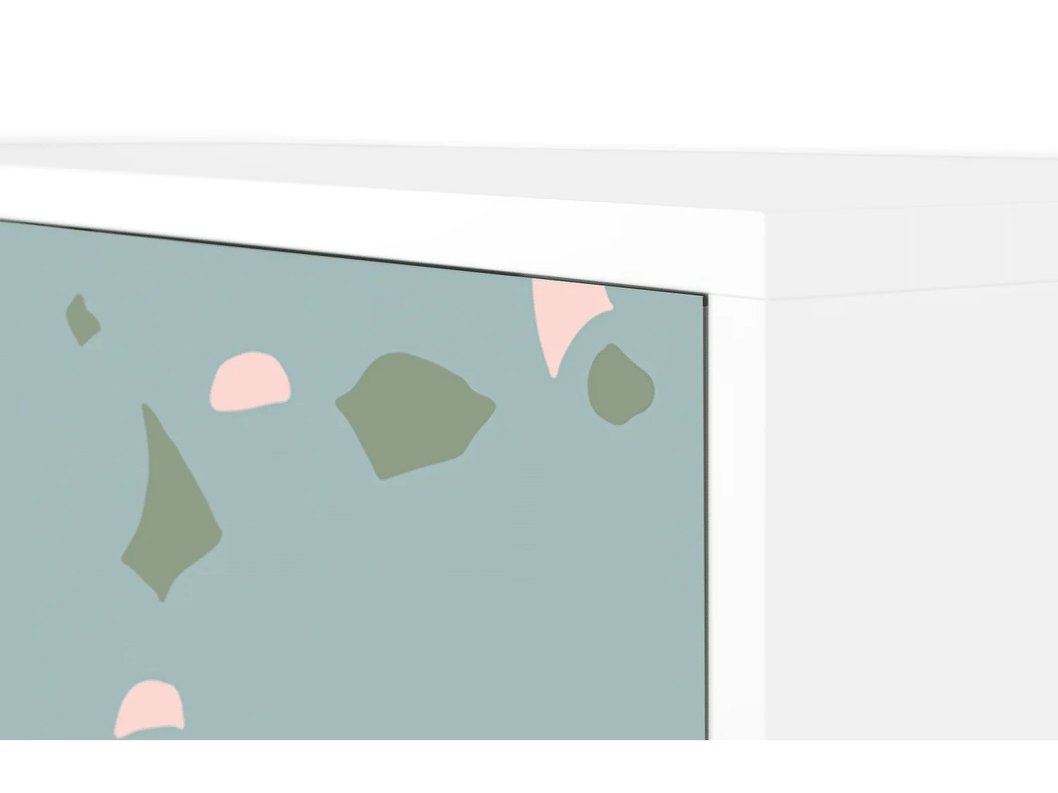 Buffet - 115х84х41 cm - S3 - Blue Drops, Blanc