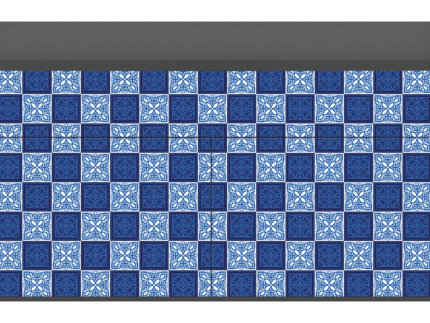 Kredens - 115x85x48 cm - BS4 - Light Path, Antracyt