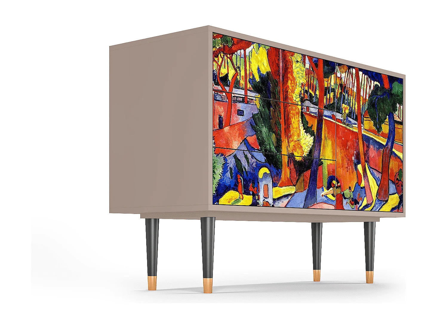 Buffet - 115х84х41 cm - S3 - The Turning Road, Latte