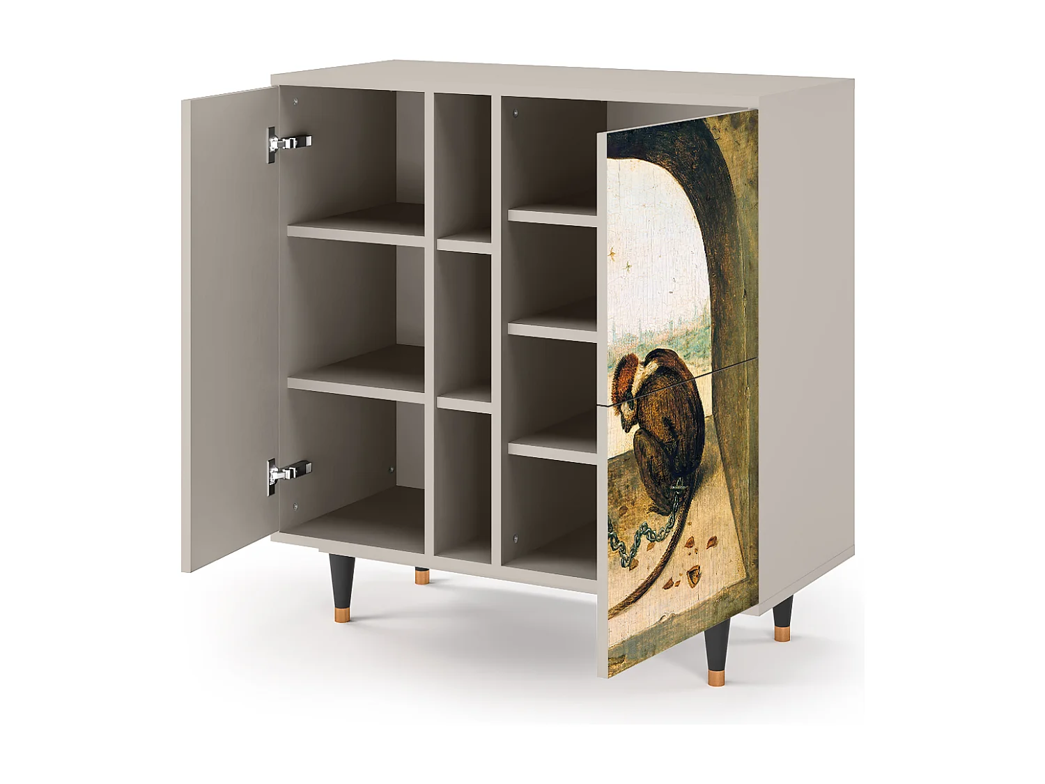 Buffet - 94х96х41 cm - BS5 - Two Monkeys, Sable