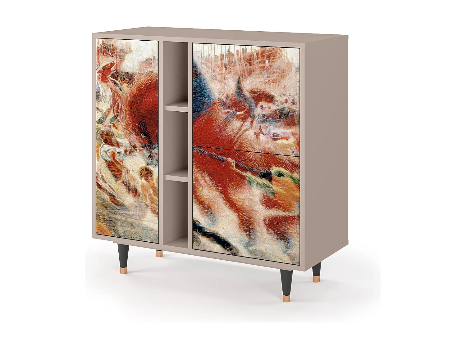 Buffet - 94х96х41 cm - BS5 - The City Rises, Latte