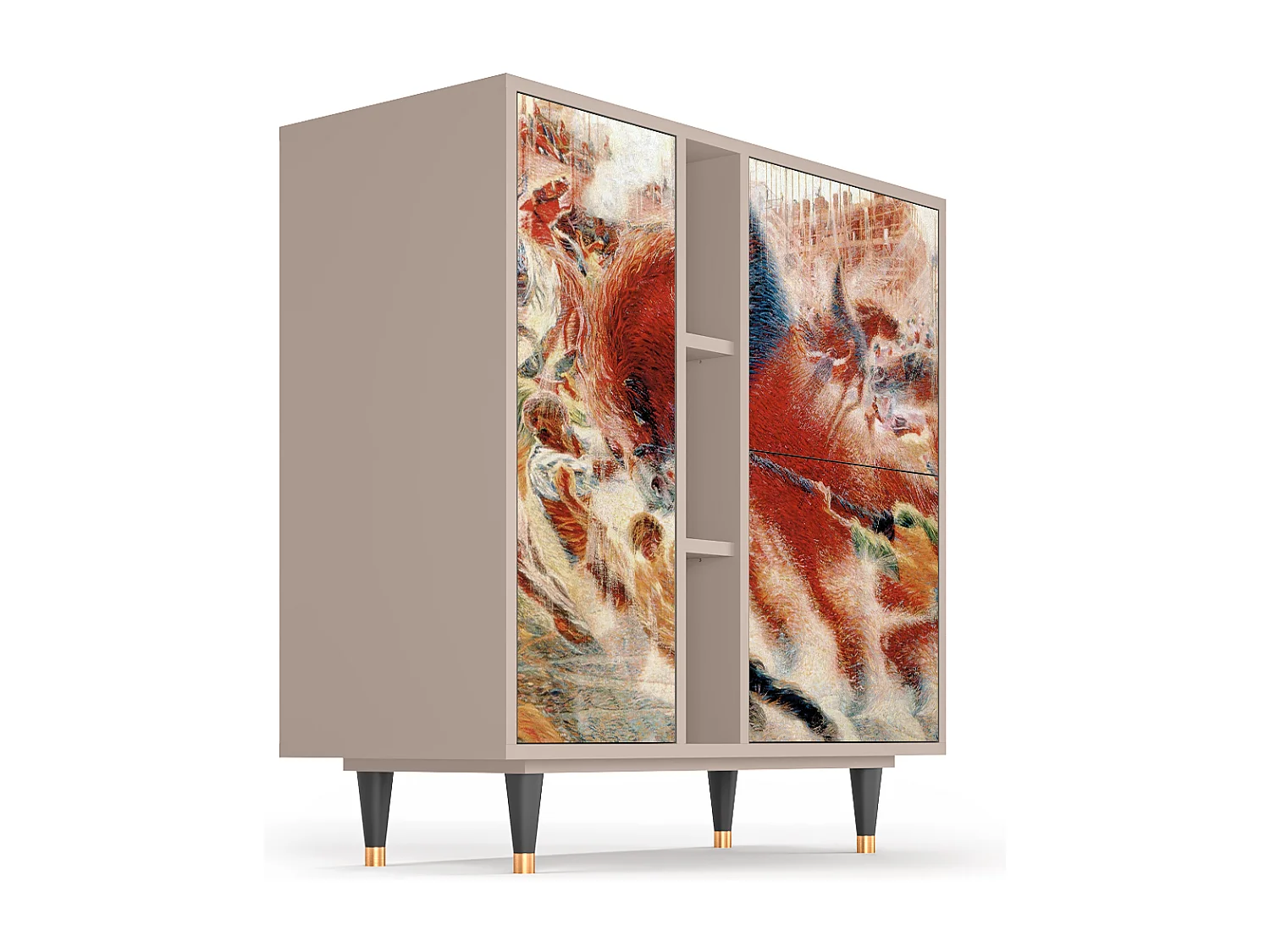 Buffet - 94х96х41 cm - BS5 - The City Rises, Latte