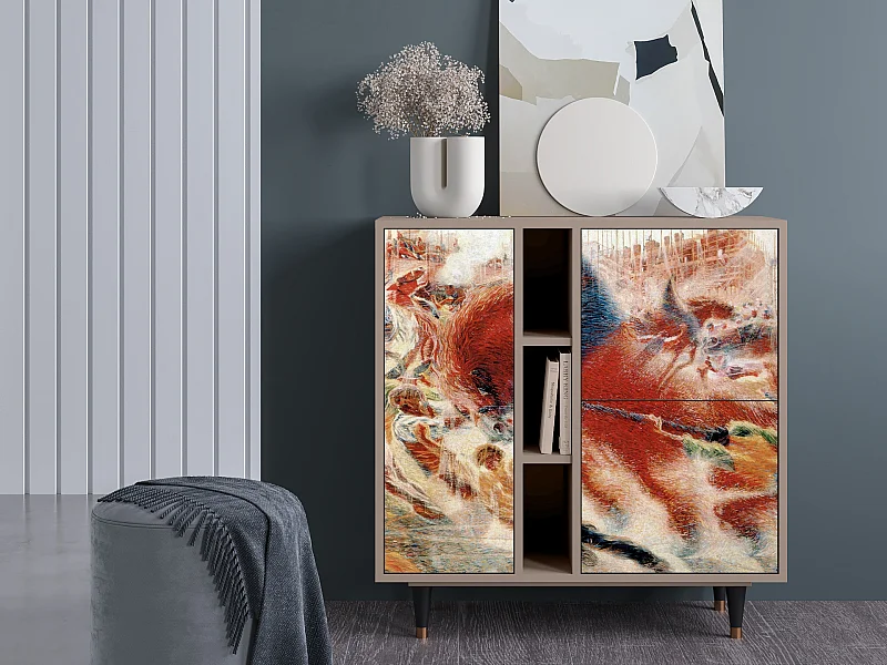 Buffet - 94х96х41 cm - BS5 - The City Rises, Latte