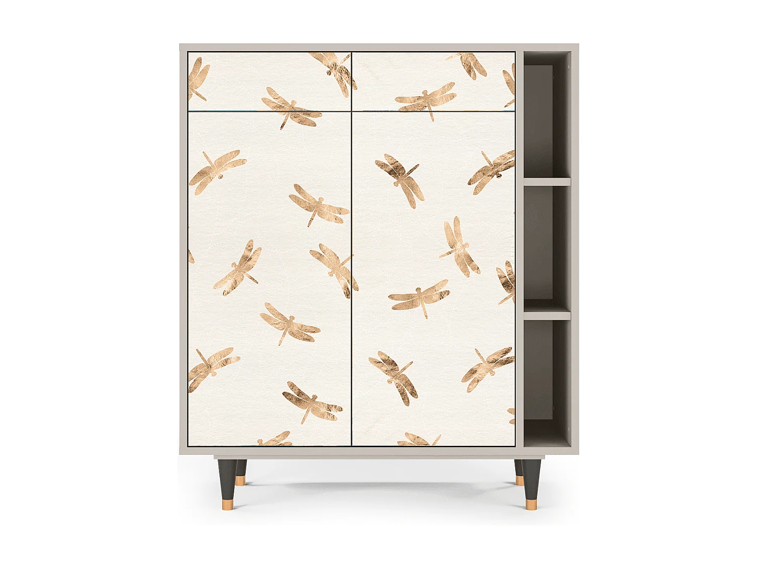 Credenza - 96х110х41 cm - BS6 - Nude Dragonflies, Sabbia