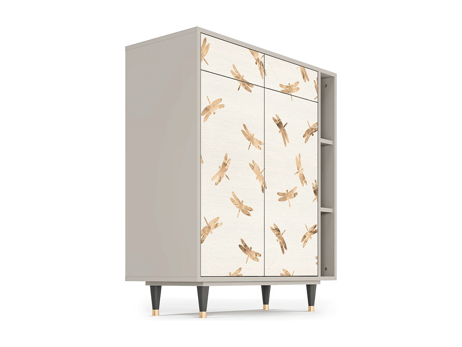 Credenza - 96х110х41 cm - BS6 - Nude Dragonflies, Sabbia
