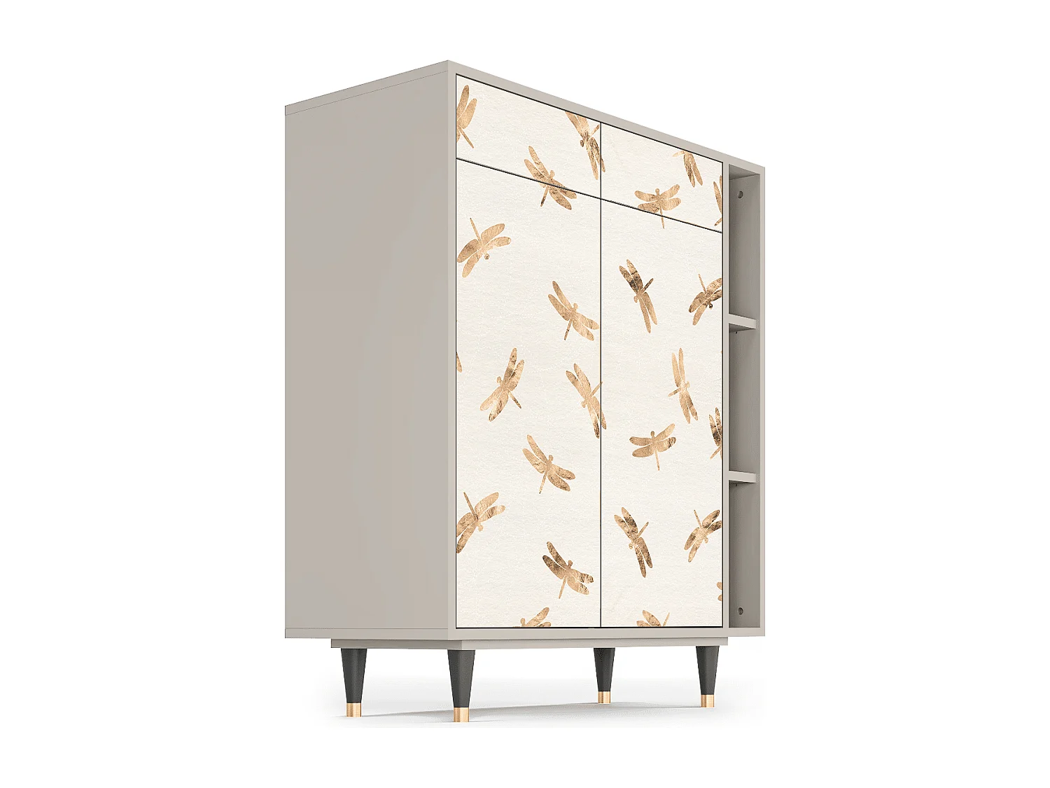 Buffet - 96х110х41 cm - BS6 - Nude Dragonflies, Sable