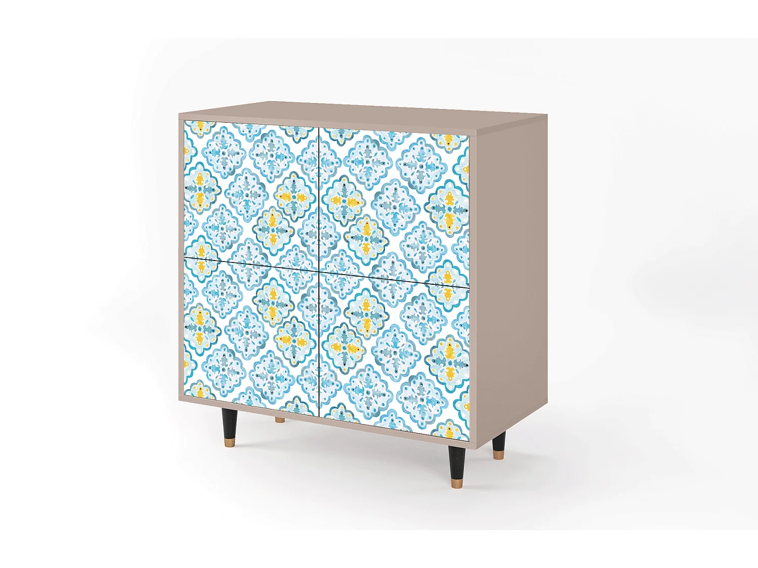 Dressoir - 94x96x48 cm - BS3 - Portugese tiles, Latte