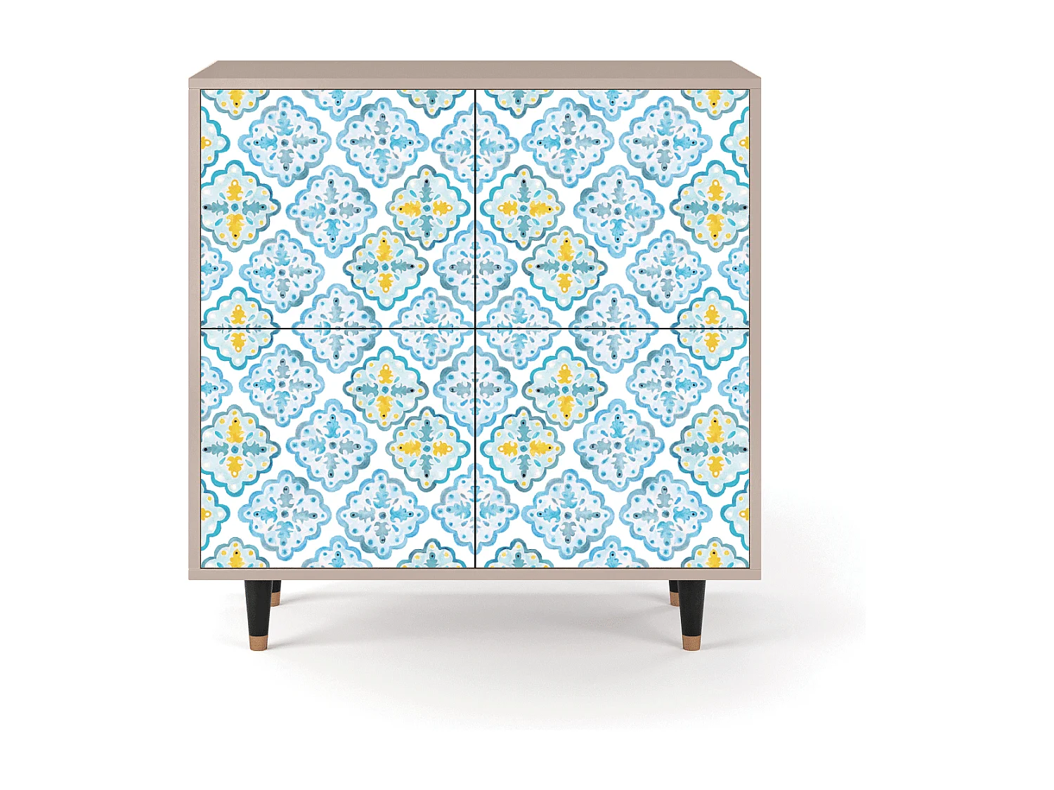 Buffet - 94x96x48 cm - BS3 - Portugese tiles, Latte