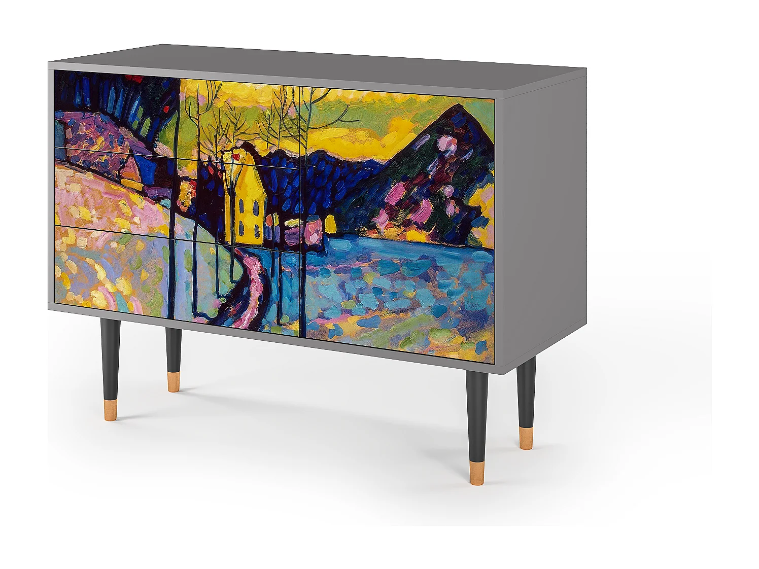 Buffet - 115х84х41 cm - S3 - Winter Landscape, Gris