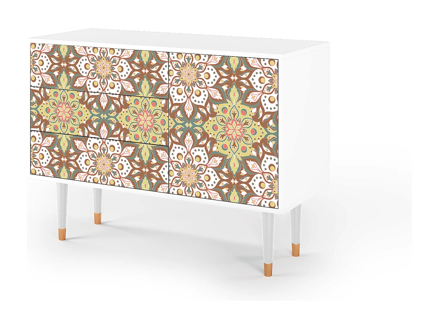 Credenza - 115х84х41 cm - S3 - Chinese Tea, Bianco