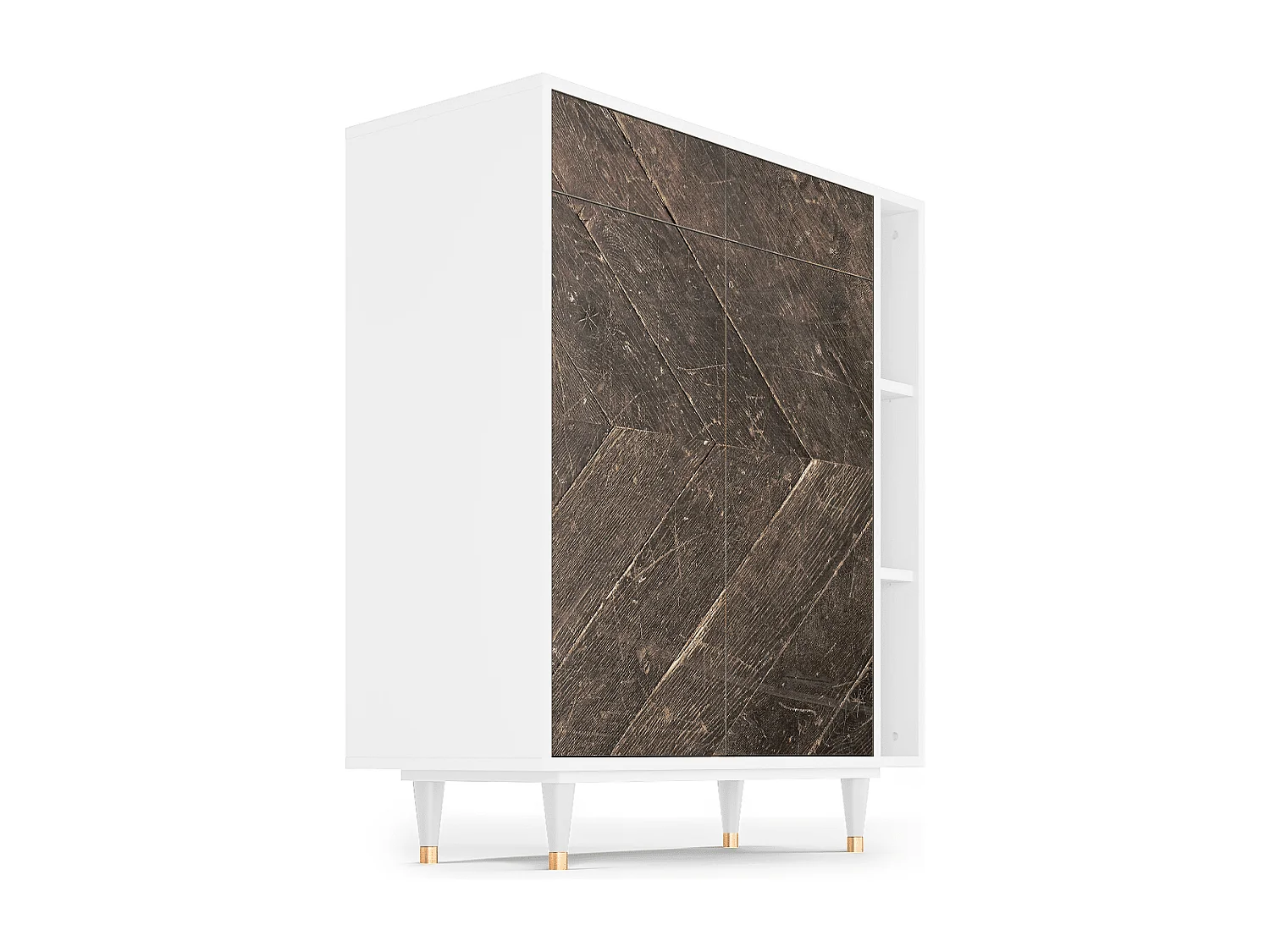 Aparador - 96х110х41 cm - BS6 - Wise Tree, Branco