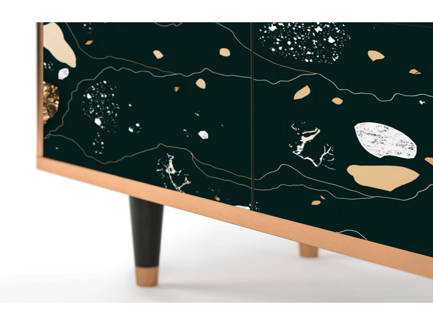 Dressoir - 94x96x48 cm - BS3 - Space Rocks, Walnoot