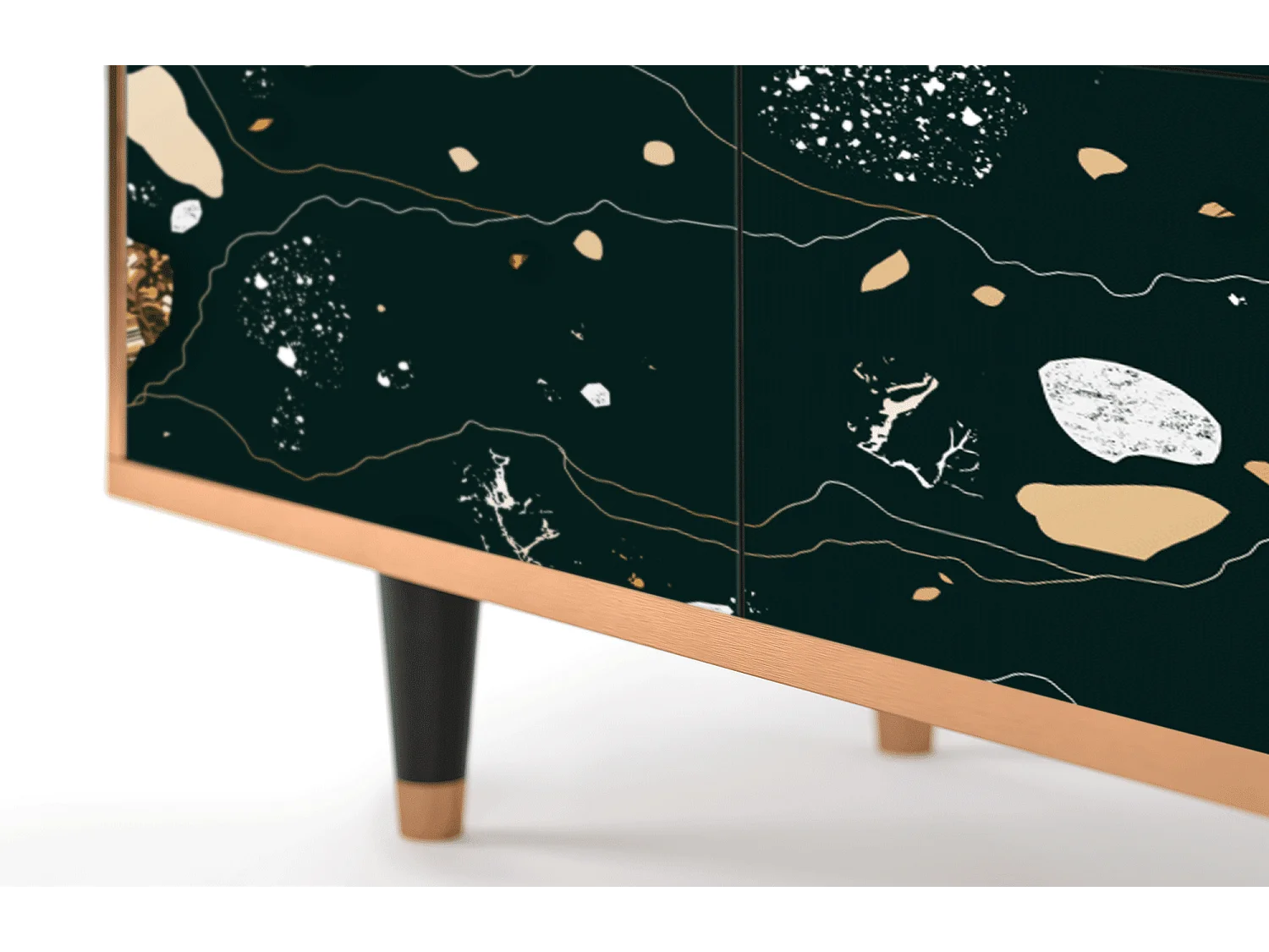Sideboard - 94x96x48 cm - BS3 - Space Rocks, Walnuss