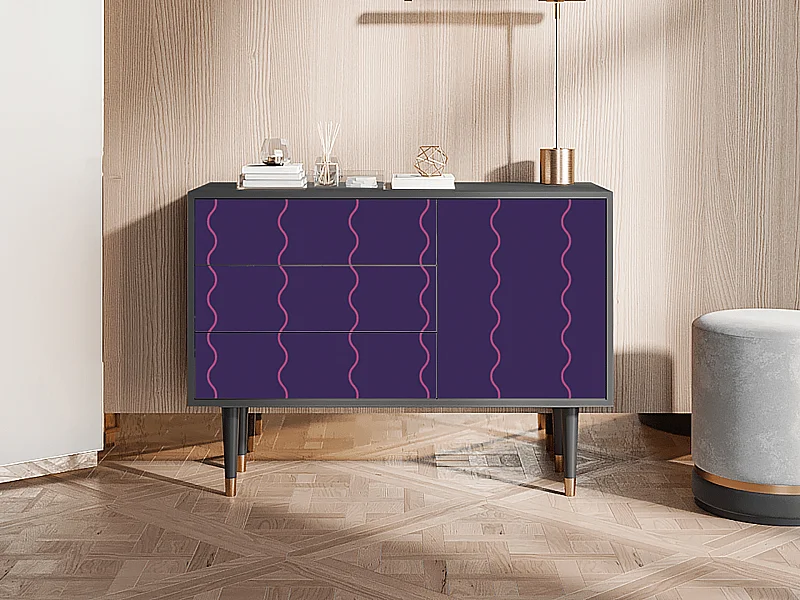 Credenza - 115х84х41 cm - S3 - Grape Maccaroni, Antracite
