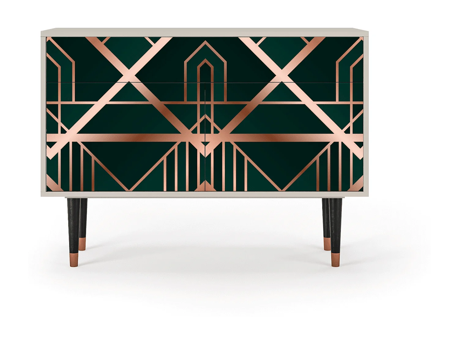 Sideboard - 115x85x48 cm - BS4 - Emerald Gatsby, Sand