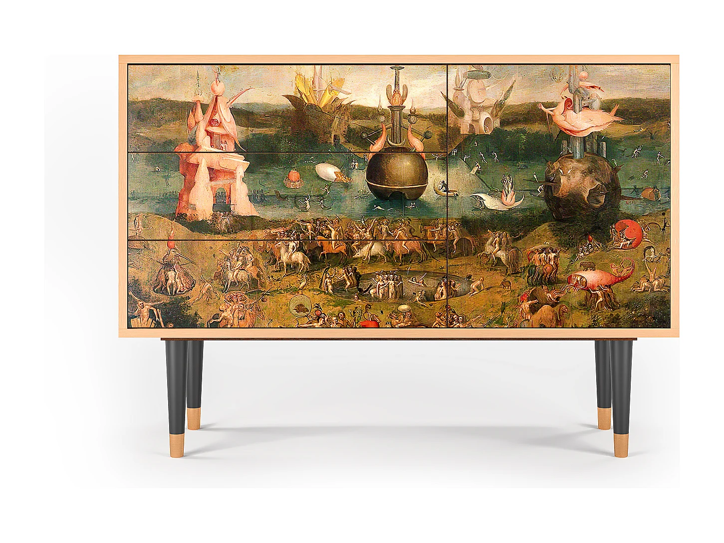 Buffet - 115х84х41 cm - S3 - Garden of Delights , Noyer