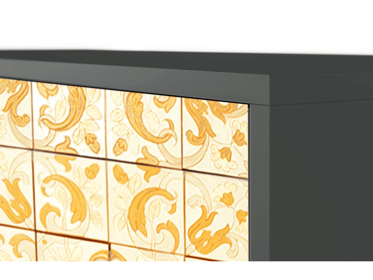 Credenza - 115х84х41 cm - S3 - Sunshiny Tile, Antracite
