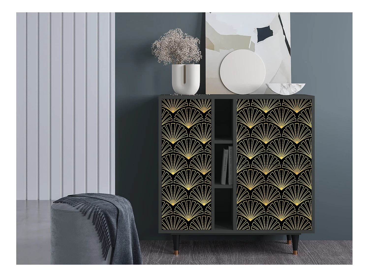 Buffet - 94х96х41 cm - BS5 - Bird of Juno, Anthracite