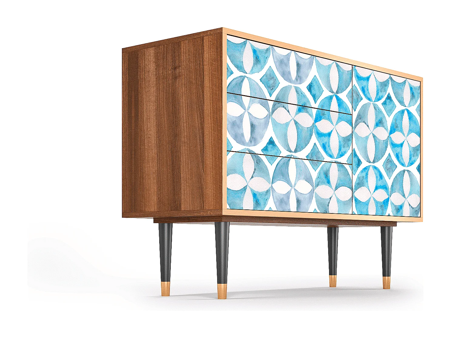 Buffet - 115х84х41 cm - S3 - Porto Mood, Noyer