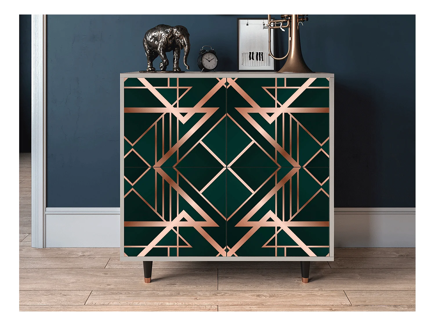 Buffet - 94x96x48 cm - BS3 - Emerald Gatsby, Sable