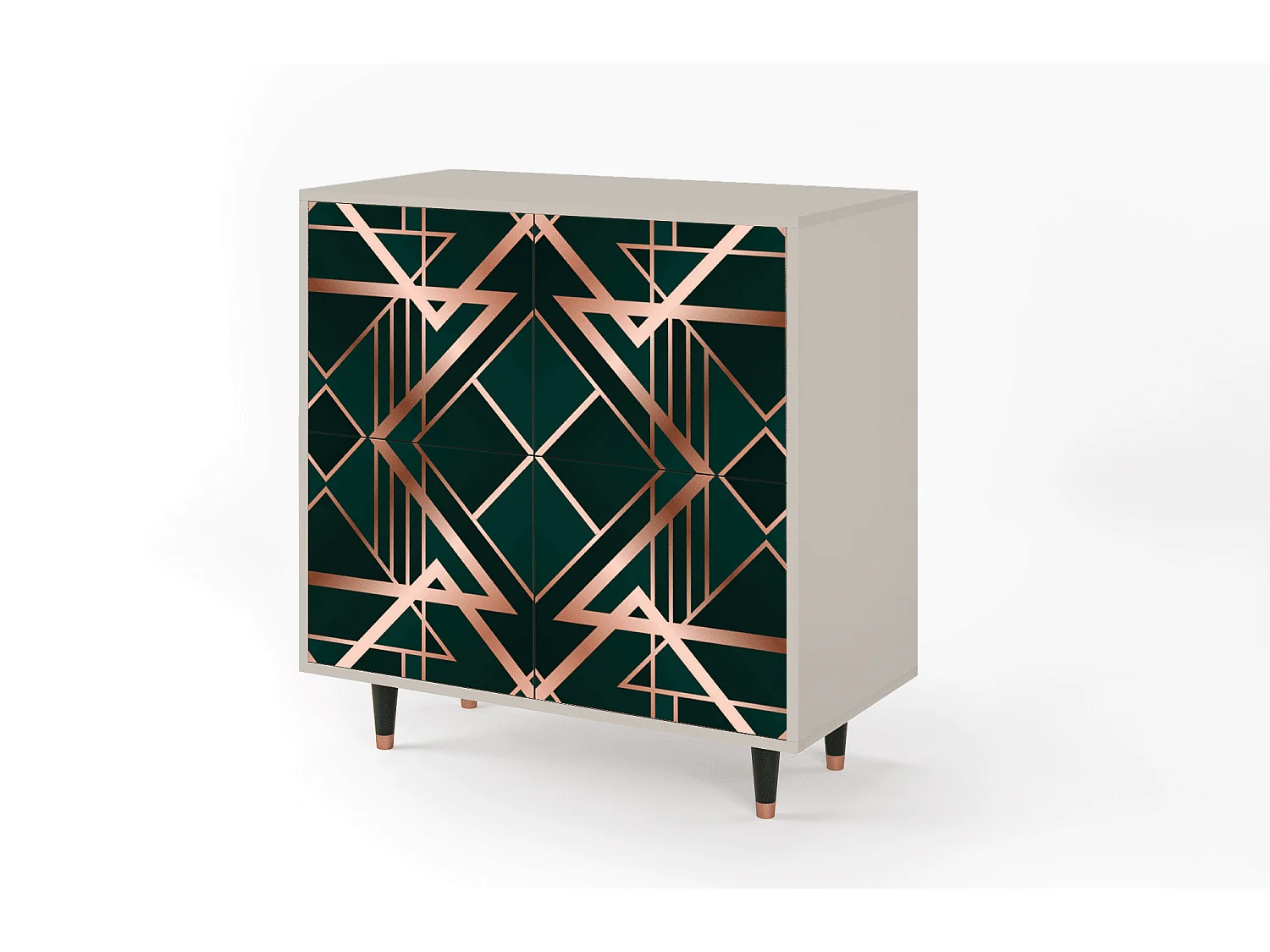 Sideboard - 94x96x48 cm - BS3 - Emerald Gatsby, Sand