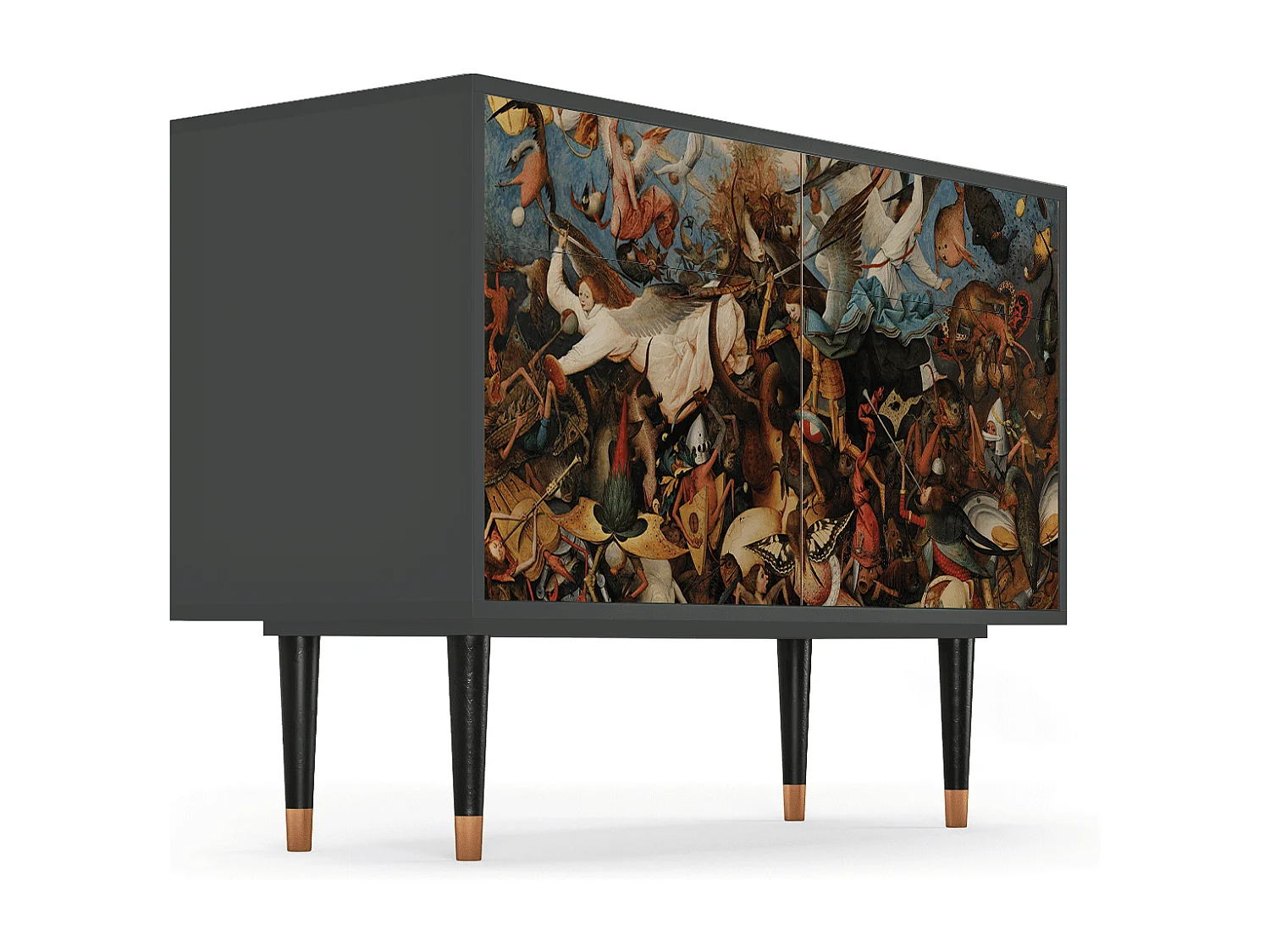 Sideboard - 115x85x48 cm - BS4 - The Fall, Anthrazit