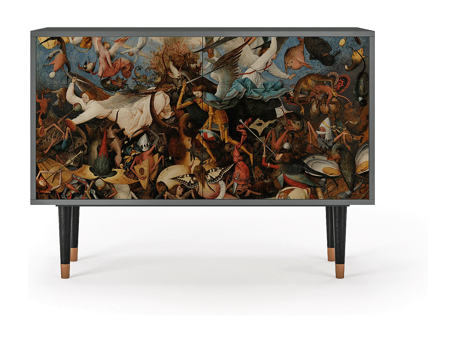 Buffet - 115x85x48 cm - BS4 - The Fall, Anthracite