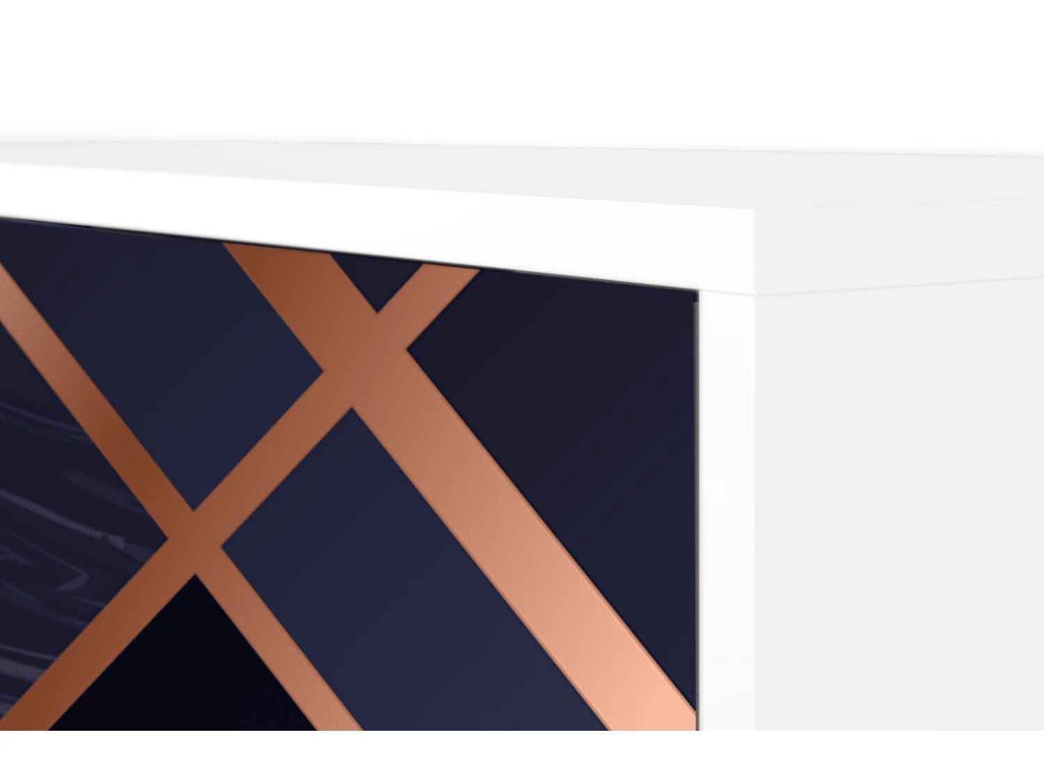 Sideboard - 115х84х41 cm - S3 - Purple Temple, Weiß