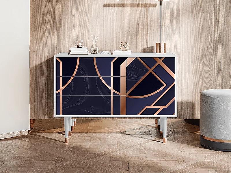 Credenza - 115х84х41 cm - S3 - Purple Temple, Bianco