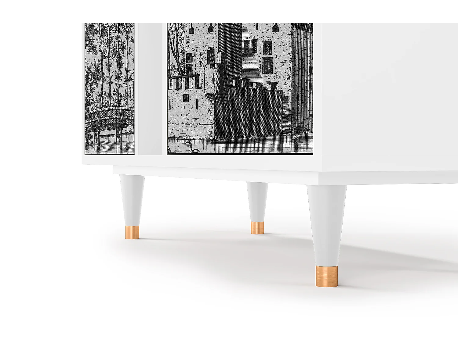 Buffet - 94х96х41 cm - BS5 - Castle by Breugel, Blanc