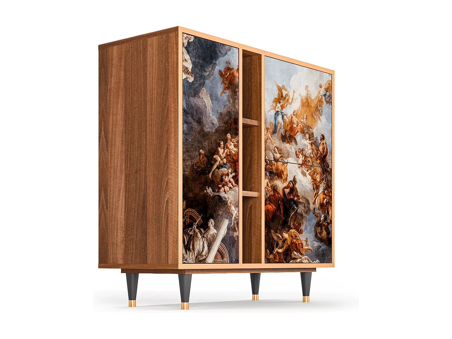 Dressoir - 94х96х41 cm - BS5 - Versailles, Walnoot