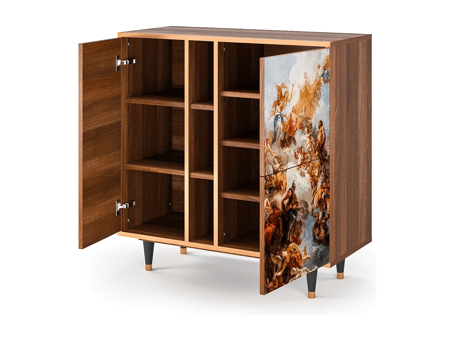 Dressoir - 94х96х41 cm - BS5 - Versailles, Walnoot