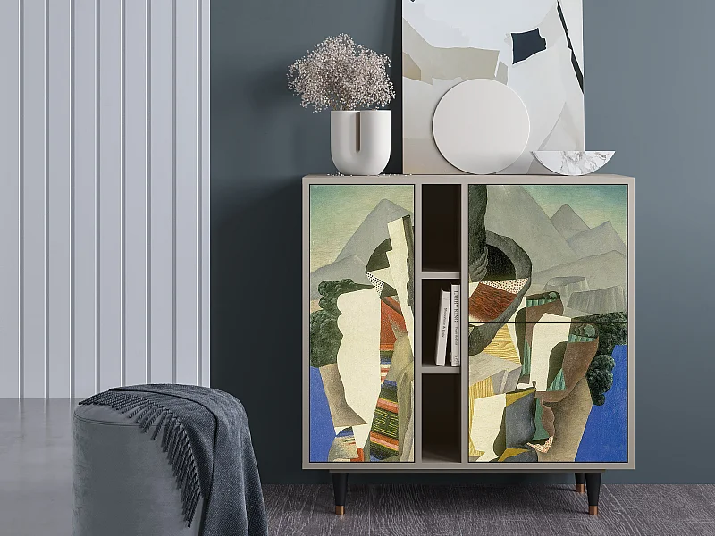 Buffet - 94х96х41 cm - BS5 - The Cubist Paintings , Sable