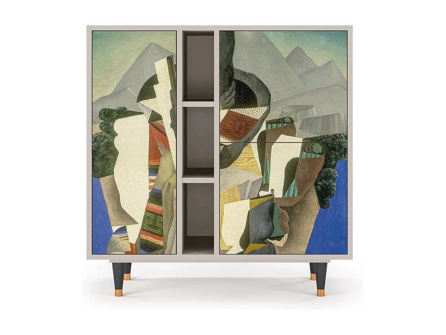 Buffet - 94х96х41 cm - BS5 - The Cubist Paintings , Sable